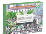Le Printemps à la Bbibliothèque - Puzzle Double Face de 500 Pièces