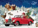 Mini-puzzle - La Décapotable du Père Noël