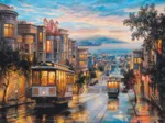 Eugene Lushpin - San Francisco, Cable Car Heaven