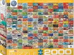 Volkswagon Groovy Bus Collage