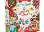 Calendrier de l'Avent - Délices de Noël - 24 Puzzles