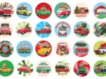 Calendrier de l'Avent Puzzle -  VW Christmas