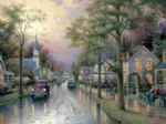 Thomas Kinkade : Le réveil du village