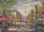 Thomas Kinkade, Café à Munich