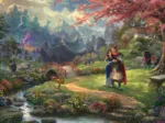Thomas Kinkade - Disney - Mulan