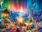 Feu de Camp sous les Étoiles