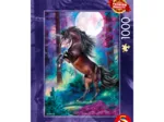 Licorne au clair de lune