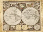Carte historique du monde