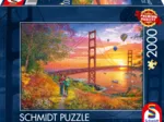 Promenade vers le Pont du Golden Gate