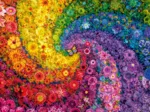 Tourbillon de Fleurs Multicolores