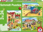 3 Puzzles - A La Ferme