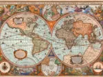 Vieille Carte du Monde