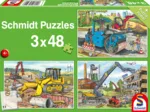 3 Puzzles - Mes Machines de Chantier Préférées