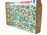 Puzzle en Bois Découpé à la Main - Paris Labyrinthes
