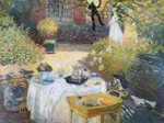 Puzzle en Bois Découpé à la Main - Claude Monet - Le Déjeuner