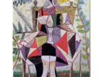 Puzzle en Bois Découpé à la Main - Picasso : Femme Au Jardin