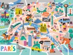 Puzzle en Bois Découpé à la Main - Balade A Paris