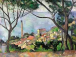 Puzzle en Bois Découpé à la Main - Vue Sur L'Estaque