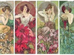 Puzzle en Bois Découpé à la Main - Les Pierres Précieuses - Mucha