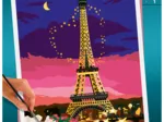 Peinture au Numéro - CréArt - Paris City of Love