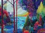 Forêt indigo