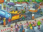 2 Puzzles - Chantier de construction de route