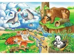2 Puzzles - Animaux du Zoo