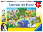 2 Puzzles - Animaux du Zoo