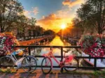 Pièces XXL - Feel Well & Puzzle - Bicyclettes À Amsterdam