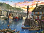 Lever du Soleil au Port