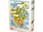Cartoon Collection - Carte des USA