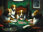 Cassius Marcellus Coolidge - Poker Game