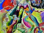 Kandinsky Vassily: Painting with Red Spot