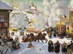 Boris Kustodiev - Maslenitsa