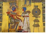 Egypte ancienne - Fresque (détail)