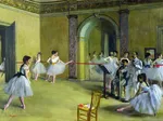Edgar Degas - Foyer de la Danse à l'Opéra de la Rue Le Peletier
