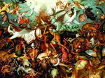 Brueghel Pieter : La Chute des Anges Rebelles, 1562