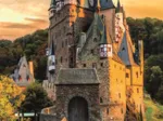L'heure Dorée au Château d'Eltz, Wierschem, Allemagne