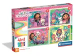 4 Puzzles - Gabby's Dollhouse