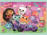 4 Puzzles - Gabby's Dollhouse