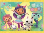 4 Puzzles - Gabby's Dollhouse