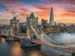 Crépuscule sur Londres