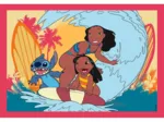 Puzzle 4 En 1 - Stitch et ses Amis