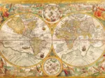 Vieille Carte du Monde