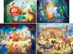 Il était une fois - 4 Puzzles Evolutifs (20/60/100/180 Pièces)