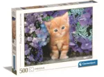 Chaton dans les Fleurs