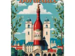 Affiche Vintage - Bordeaux, France