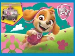 4 Puzzles - Pupies Qui Courent