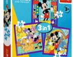 3 Puzzles - Mickey et sa Joyeuse Bande