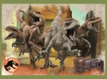 4 Puzzles - Dinosaures Menaçants